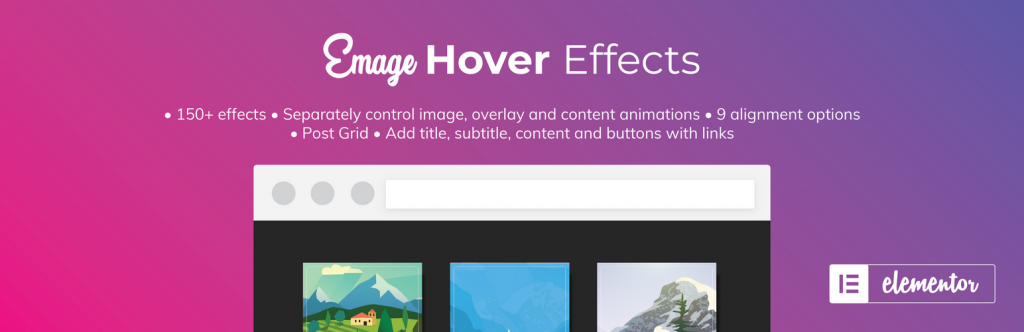 Emage Hover Effects for Elementor
